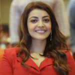 kajal agarwal in red suite 2