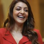 kajal agarwal in red suite 5