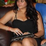 namitha thick thighs and panty in public 10
