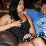 namitha thick thighs and panty in public 9