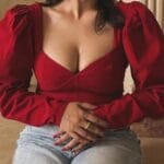 shwetha basu prasad cleavage 6