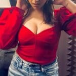 shwetha basu prasad cleavage 8