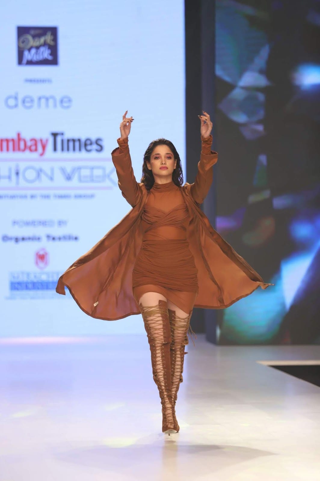 tamanna hot milky thighs in rampwalk starlust23