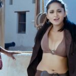 Anushka shetty hot cleavage navel and thighs in top bra suite open and mini skirt and sexy expressions HD pics starlust 36 scaled