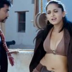 Anushka shetty hot cleavage navel and thighs in top bra suite open and mini skirt and sexy expressions HD pics starlust 37 scaled