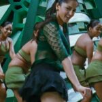 Anushka shetty hot thighs shake and navel in mini frock HD pics starlust (161)