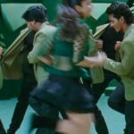 Anushka shetty hot thighs shake and navel in mini frock HD pics starlust (173)