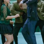 Anushka shetty hot thighs shake and navel in mini frock HD pics starlust (179)