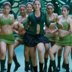 Anushka shetty hot thighs shake and navel in mini frock HD pics starlust (8)