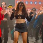 Mrunal thakur hot thick thighs cleavage and navel in mini skirt HD images starlust 14 scaled