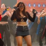 Mrunal thakur hot thick thighs cleavage and navel in mini skirt HD images starlust 26 scaled