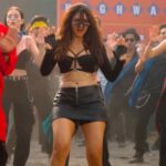 Mrunal thakur hot thick thighs cleavage and navel in mini skirt HD images starlust 30 scaled