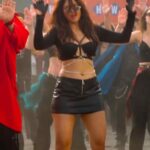 Mrunal thakur hot thick thighs cleavage and navel in mini skirt HD images starlust 4 scaled