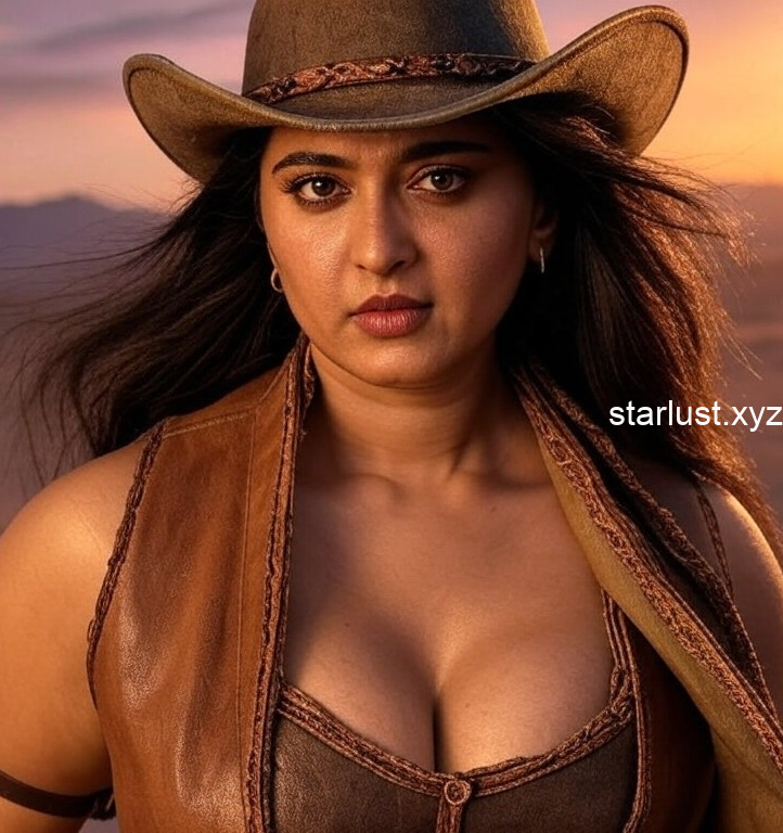 anushka shetty hot boops and thighs and navel ai pics (177)