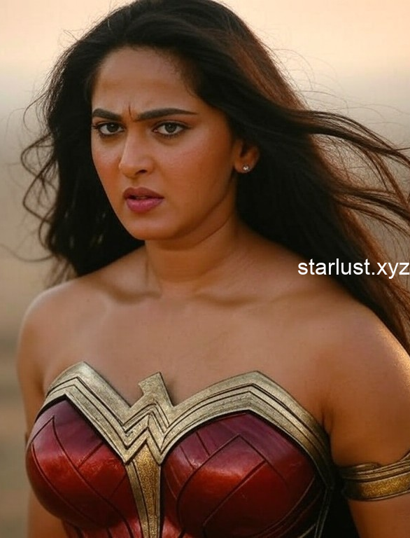 anushka shetty hot boops and thighs and navel ai pics (186)