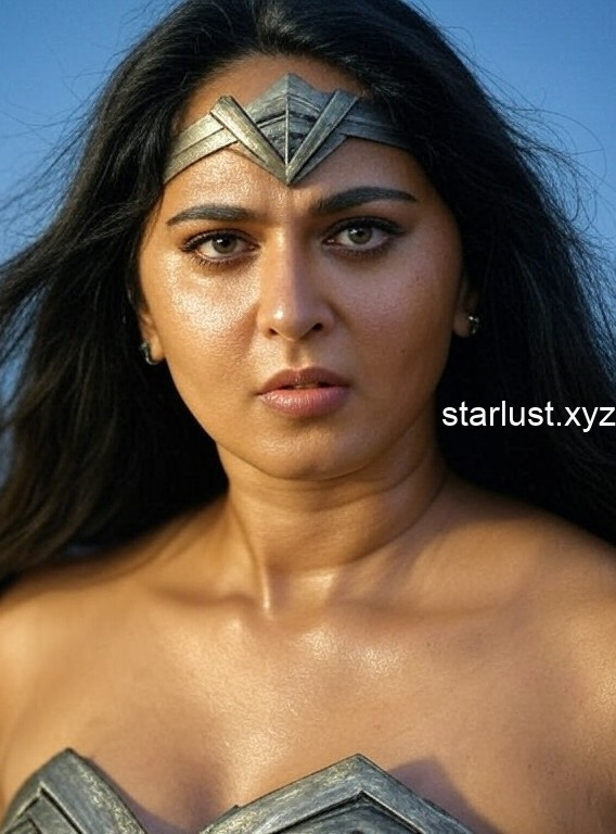 anushka shetty hot boops and thighs and navel ai pics 192