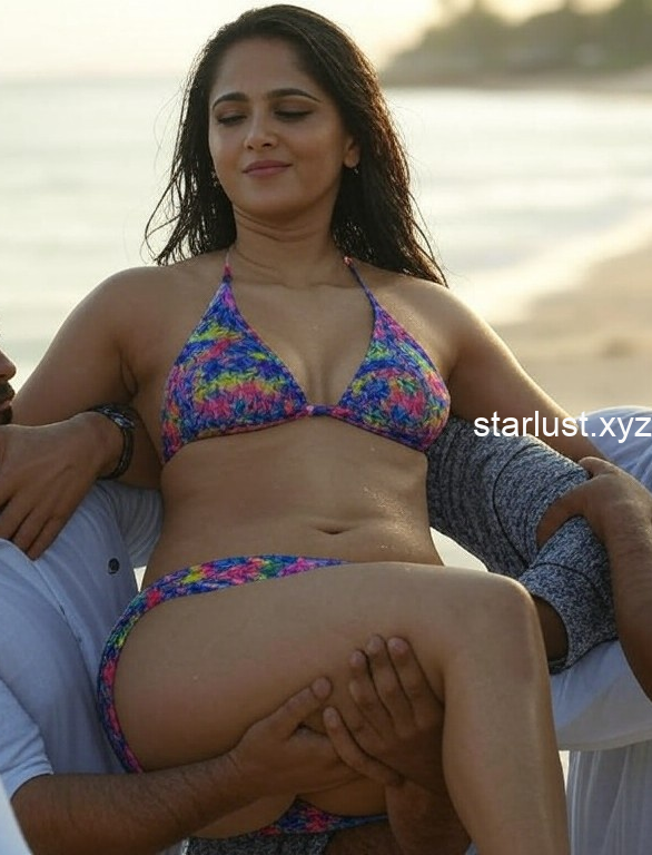 anushka shetty hot boops and thighs and navel ai pics (211)