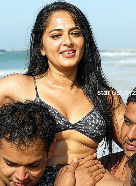 anushka shetty hot boops and thighs and navel ai pics (216)