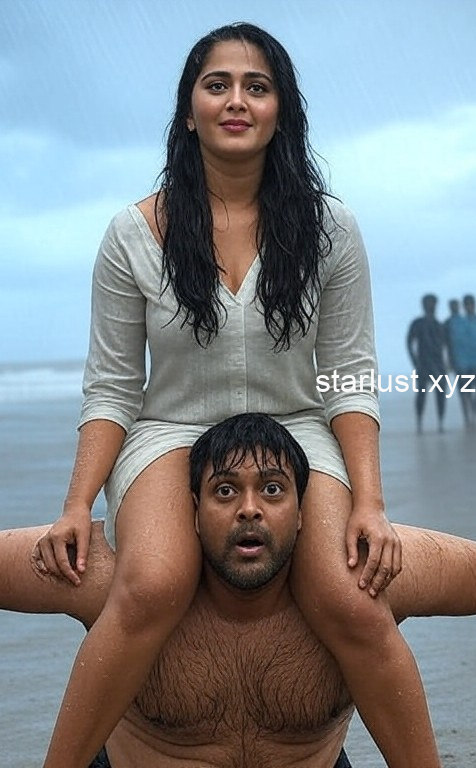 anushka shetty hot boops and thighs and navel ai pics (220)