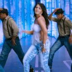 anushka shetty hot cleavage navel percing and back in ragada movie HD pics starlust (111)