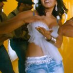 anushka shetty hot cleavage navel percing and back in ragada movie HD pics starlust (160)