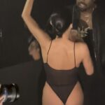 bianca censori hot boops and pussy show at grammy party 2025 15