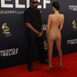 bianca censori nude showing boops and pussy in fully transparant cloth at grammy awards 2025 starlust 7 scaled