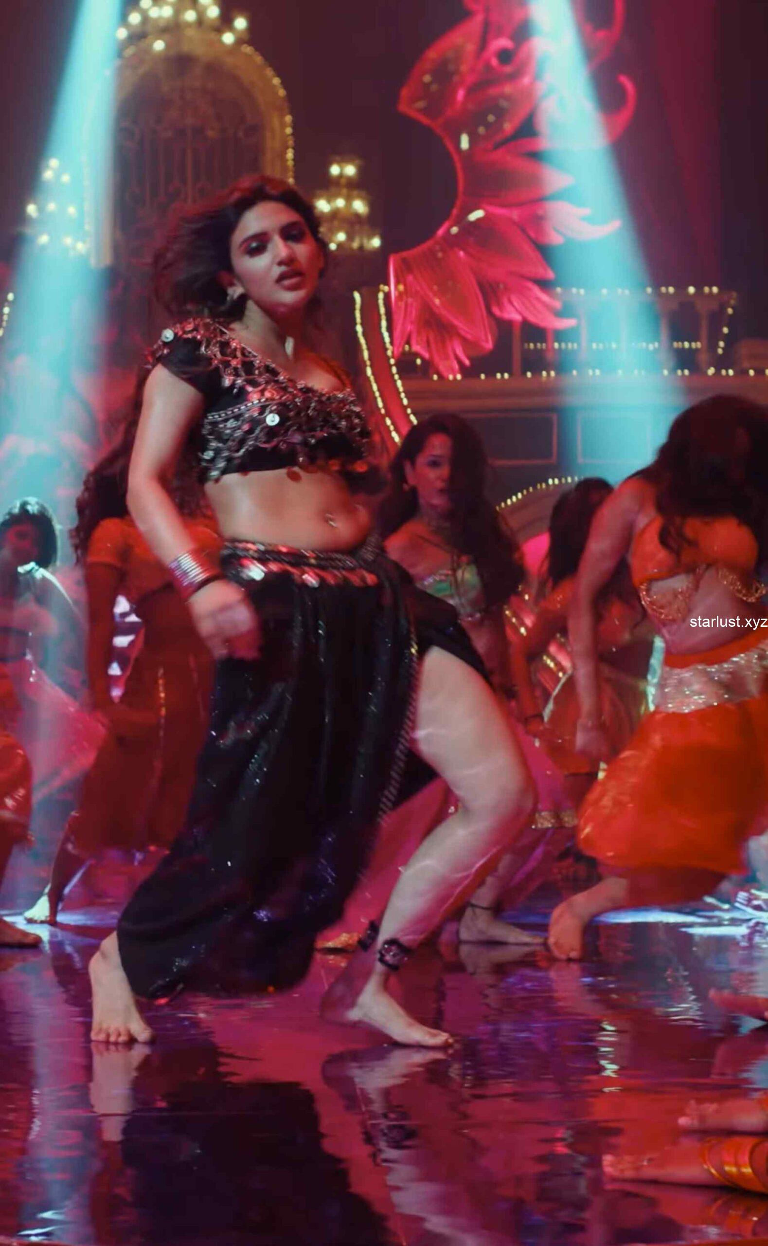 sreeleela hot navel thighs cleavage and face seduce HD pics from pushpa 2 starlust 166 scaled