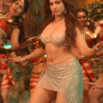 tamanna hot thick thighs in silver skirt navel and cleavage and armpits show HD aranmanai 4 starlust 111 scaled