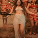 tamanna hot thick thighs in silver skirt navel and cleavage and armpits show HD aranmanai 4 starlust 153 scaled