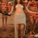 tamanna hot thick thighs in silver skirt navel and cleavage and armpits show HD aranmanai 4 starlust 156 scaled