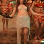 tamanna hot thick thighs in silver skirt navel and cleavage and armpits show HD aranmanai 4 starlust 162 scaled