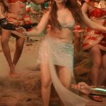 tamanna hot thick thighs in silver skirt navel and cleavage and armpits show HD aranmanai 4 starlust 180 scaled