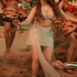 tamanna hot thick thighs in silver skirt navel and cleavage and armpits show HD aranmanai 4 starlust 201 scaled