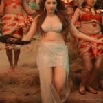 tamanna hot thick thighs in silver skirt navel and cleavage and armpits show HD aranmanai 4 starlust 231 scaled