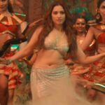 tamanna hot thick thighs in silver skirt navel and cleavage and armpits show HD aranmanai 4 starlust 6 scaled