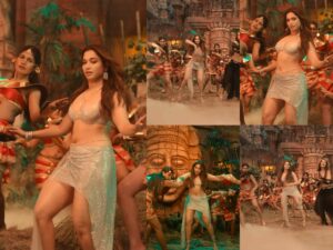 tamanna thighs navel and cleavage 2