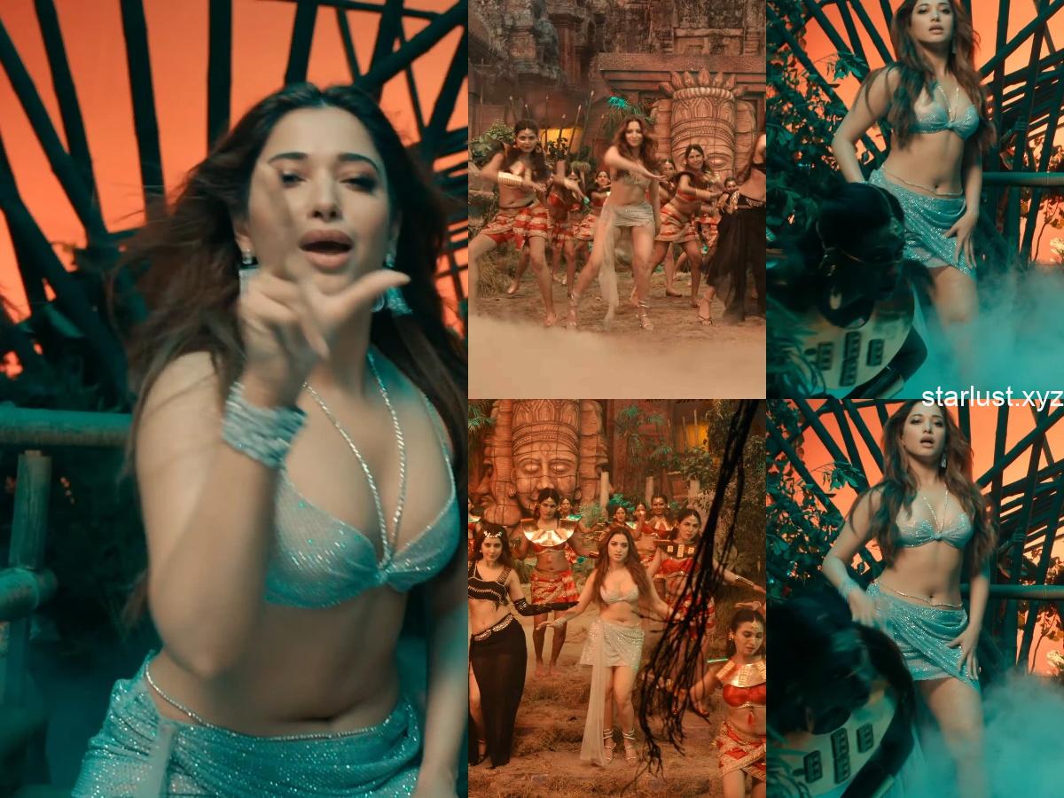 tamanna thighs navel and cleavage 4