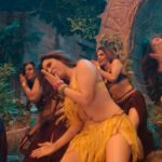 tamannaah bhatia hot thighs and armpits navel in yellow mini skirt and panty slip starlust 11 scaled