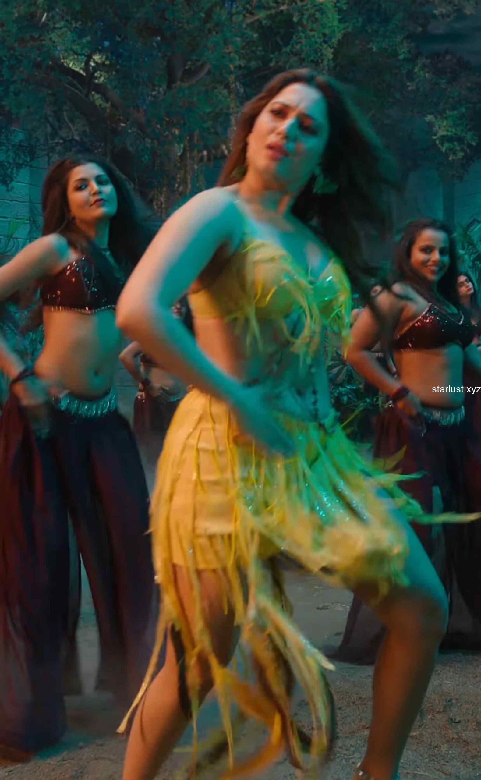 tamannaah bhatia hot thighs and armpits navel in yellow mini skirt and panty slip starlust 165 scaled