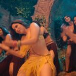 tamannaah bhatia hot thighs and armpits navel in yellow mini skirt and panty slip starlust 17 scaled