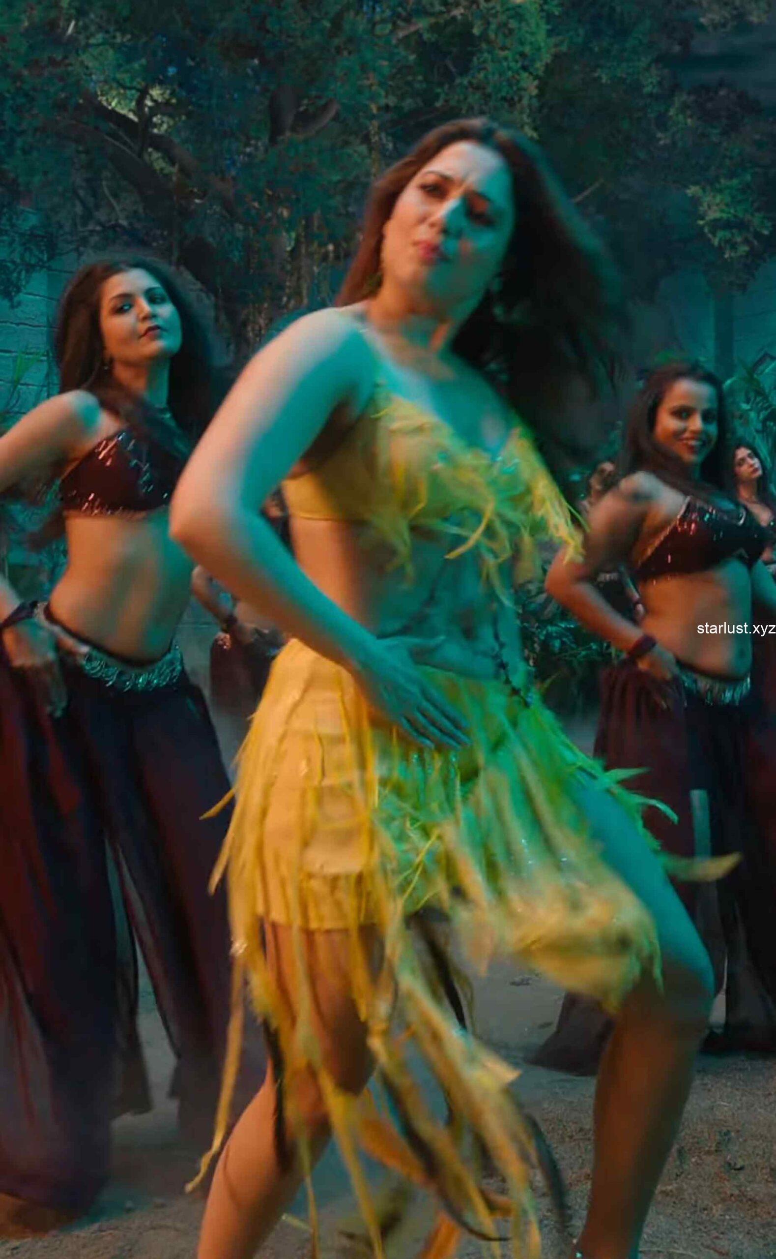 tamannaah bhatia hot thighs and armpits navel in yellow mini skirt and panty slip starlust 172 scaled