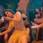 tamannaah bhatia hot thighs and armpits navel in yellow mini skirt and panty slip starlust 173 scaled