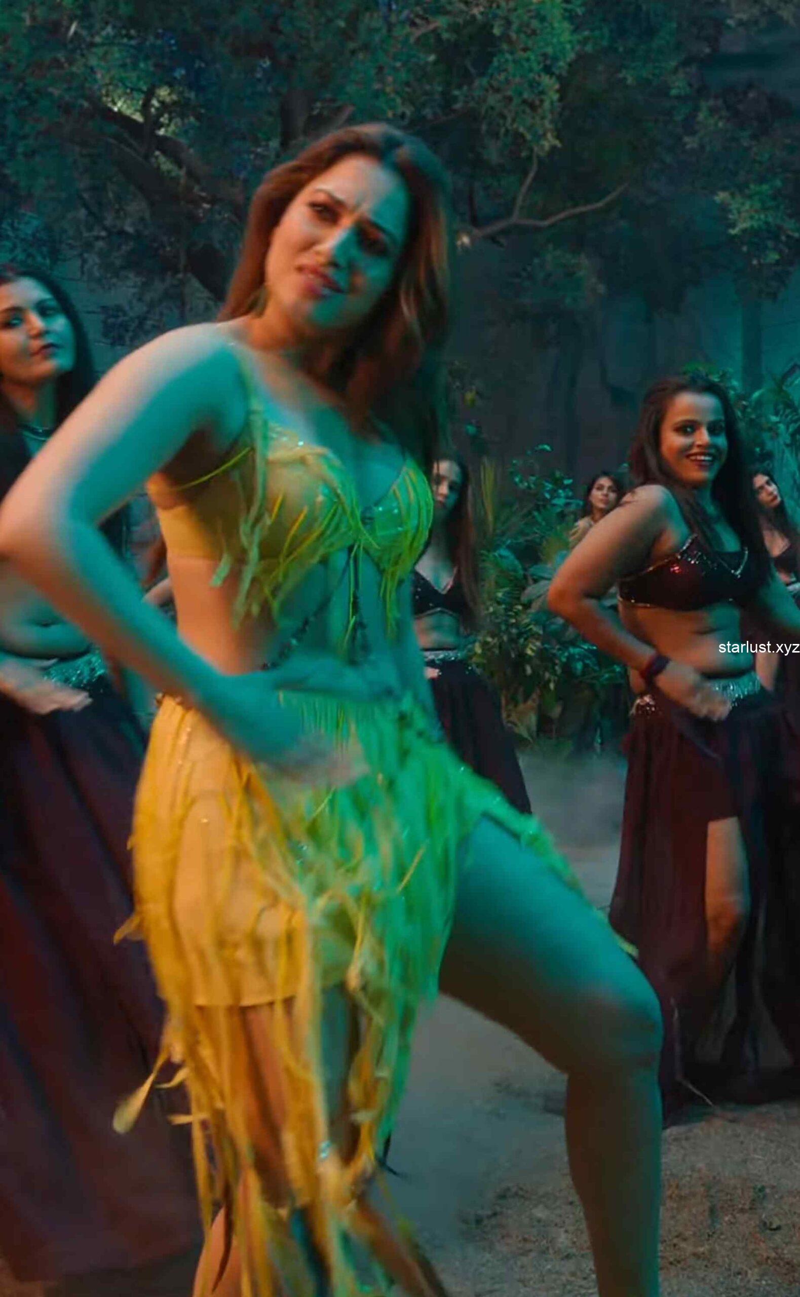 tamannaah bhatia hot thighs and armpits navel in yellow mini skirt and panty slip starlust 174 scaled