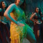tamannaah bhatia hot thighs and armpits navel in yellow mini skirt and panty slip starlust 177 scaled