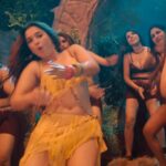tamannaah bhatia hot thighs and armpits navel in yellow mini skirt and panty slip starlust 180 scaled
