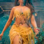 tamannaah bhatia hot thighs and armpits navel in yellow mini skirt and panty slip starlust 186 scaled