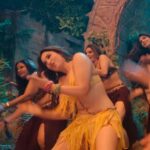 tamannaah bhatia hot thighs and armpits navel in yellow mini skirt and panty slip starlust 192 scaled