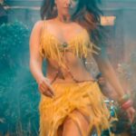 tamannaah bhatia hot thighs and armpits navel in yellow mini skirt and panty slip starlust 207 scaled