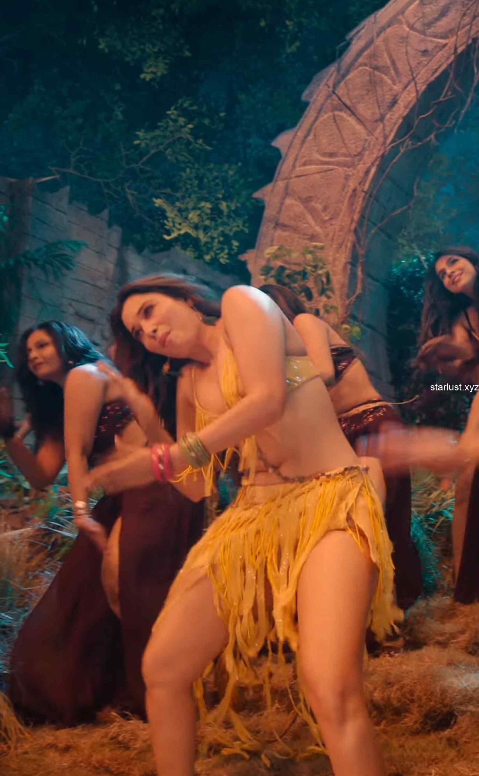 tamannaah bhatia hot thighs and armpits navel in yellow mini skirt and panty slip starlust 209 scaled